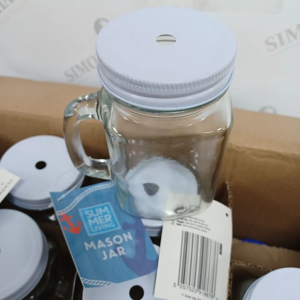 LOT OF 24 SCREW LID MASON JARS / COLLECTION ONLY