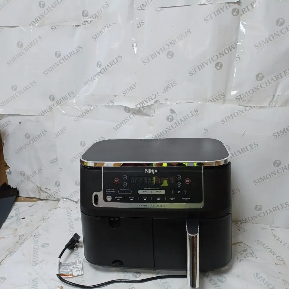 BOXED NINJA FOODI MAX DUAL ZONE 9.5L AIR FRYER AF451UK