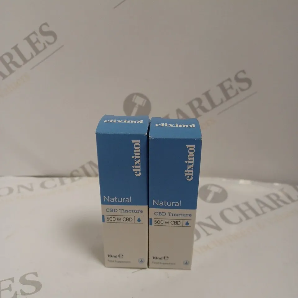 TWO ELIXINOL CBD OIL TINCTURE 10ML