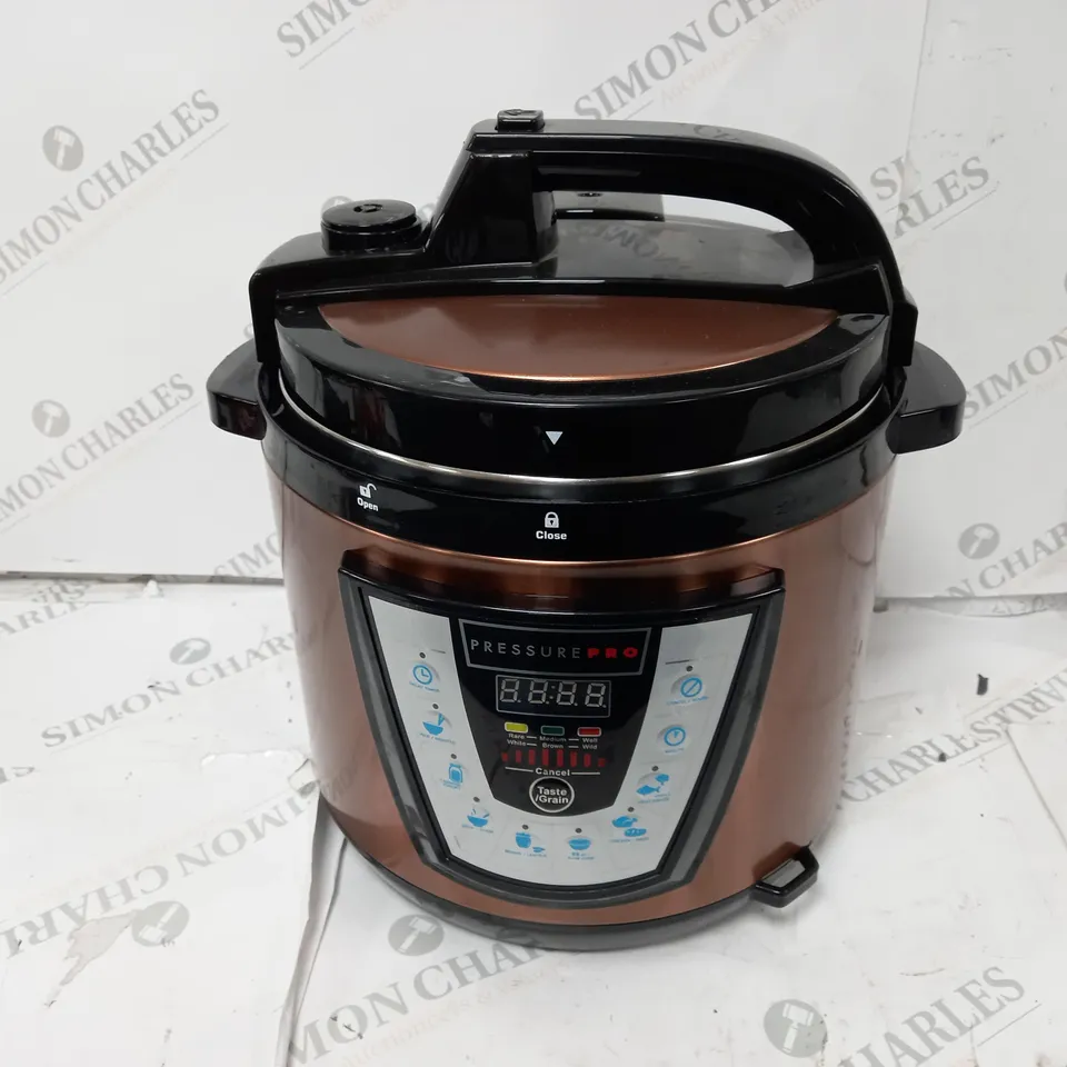PRESSURE PRO ELECTRIC PRESSURE COOKER