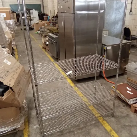 STAINLESS STEEL COMMERCIAL KITCHEN SHELVING