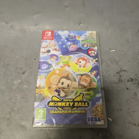 SEALED NINTENDO SWITCH SUPER MONKEY BALL BANANA RUMBLE 