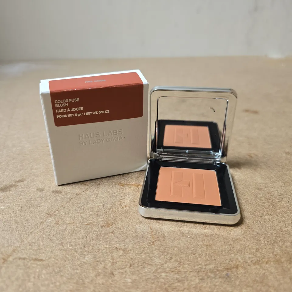 HAUS LABS BY LADY GAGA COLOR FUSE BLUSH – FIRE MOON (5 G) – BOXED