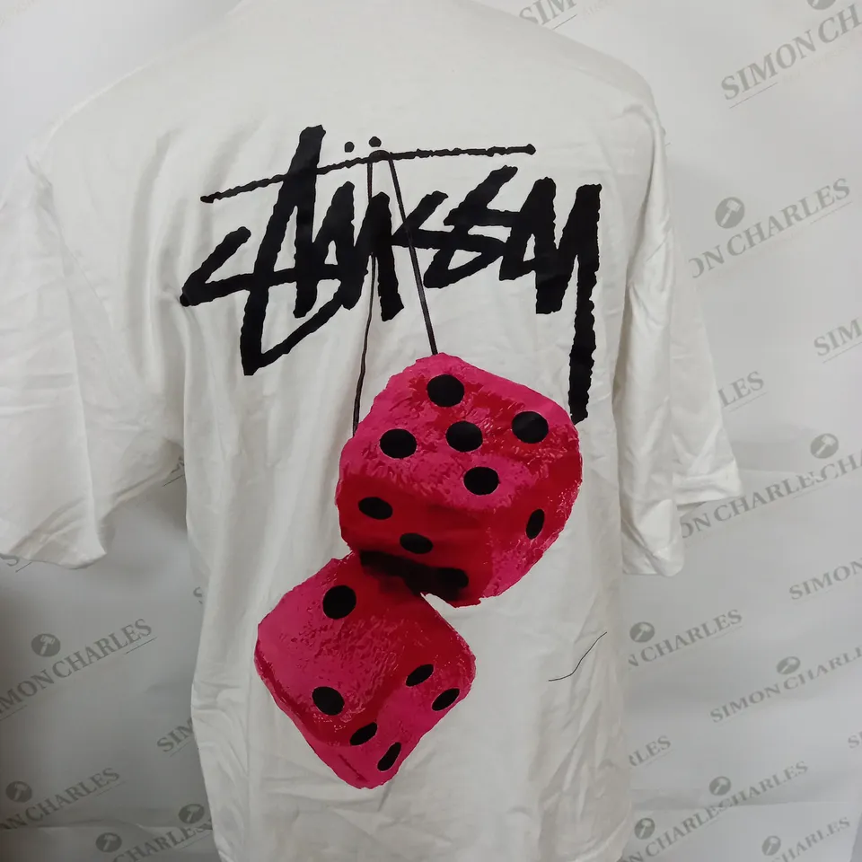 STUSSY GRAPHIC T-SHIRT SIZE S