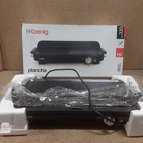 BOXED HKOENIG PLANCHA GRILL