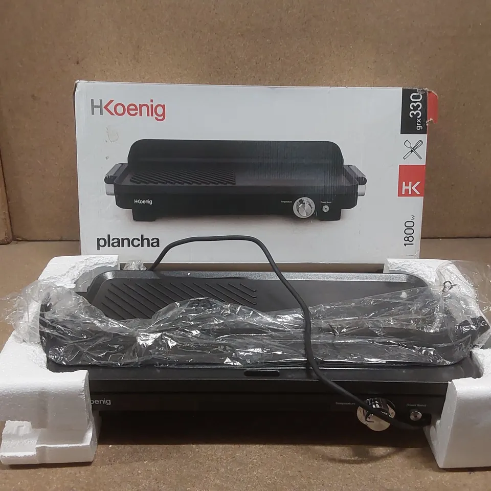 BOXED HKOENIG PLANCHA GRILL