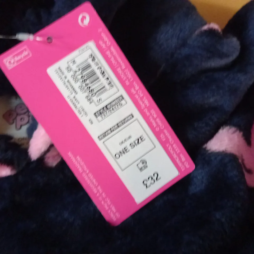 M&S PERCY PIG HOODED BLANKET - ONE SIZE