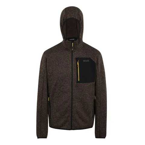 BRAND NEW REGATTA MENS NEWHILL FULL ZIP FLEECE NUT BROWN SIZE XXL