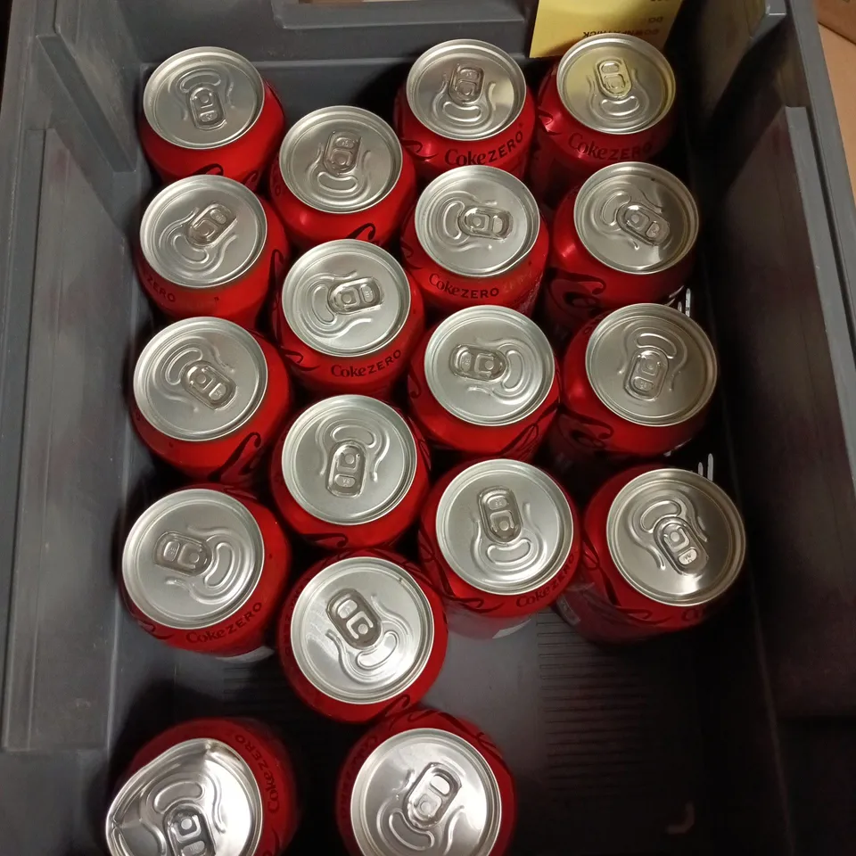 APPROXIMATELY 20 CANS OF COCA-COLA ZERO SUGAR CAN – 330ML PER CAN