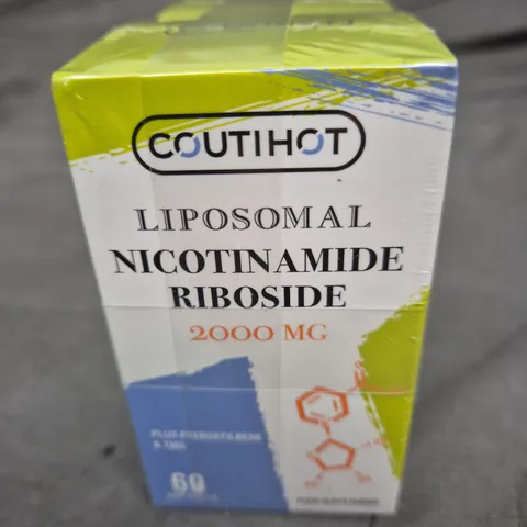 2 X LIPOSOMAL NICOTINAMIDE RIBOSIDE SUPPLEMENT – 2000 MG, 60 SOFTGELS