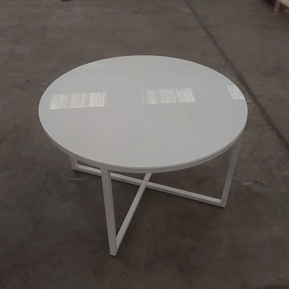 DESIGNER GLASS COFFEE TABLE