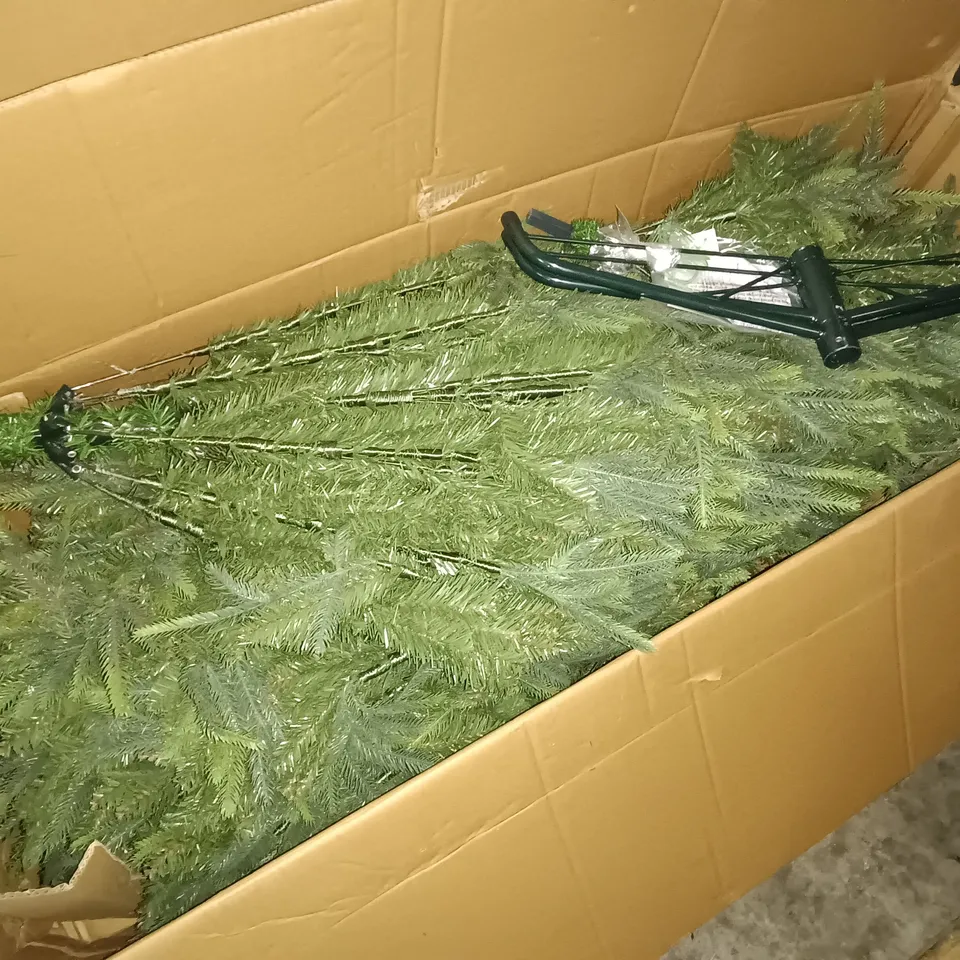BOXED 8FT SHERWOOD REAL LOOK FULL TREE  RRP £399