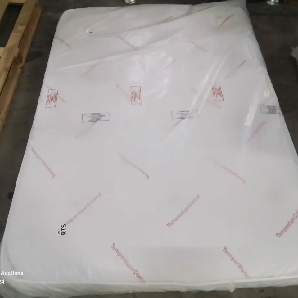QUALITY BAGGED CLIMATE CONTROL DOUBLE OPEN COIL MATTRESS 