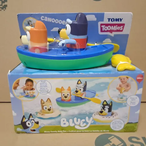 TOMY BLUEY FAMILY BATH SET