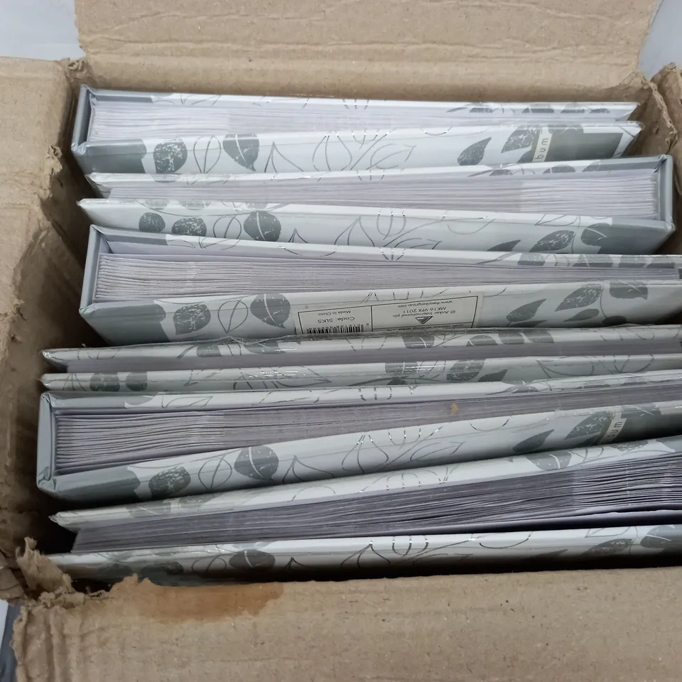 APPROXIMATELY 6 SILVER LEAF SLIP IN PHOYO ALBUMS