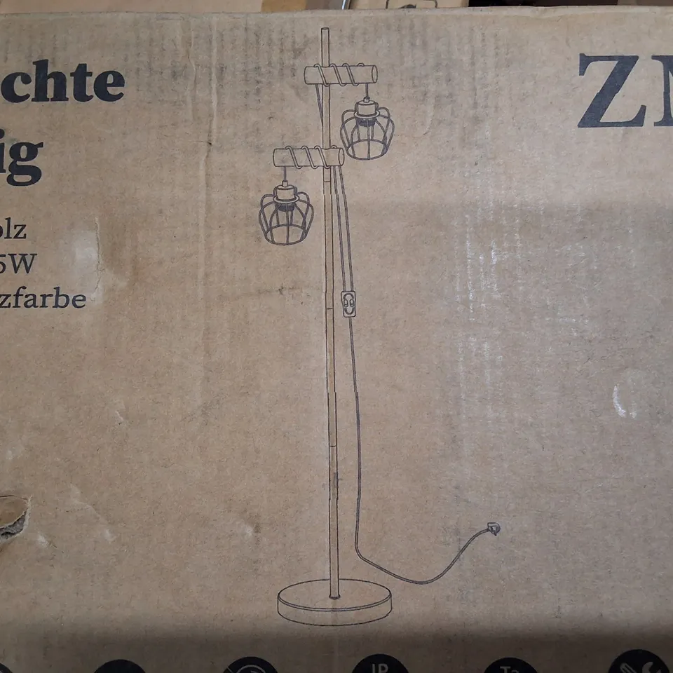 BOXED FLOOR LAMP 2 LIGHTS