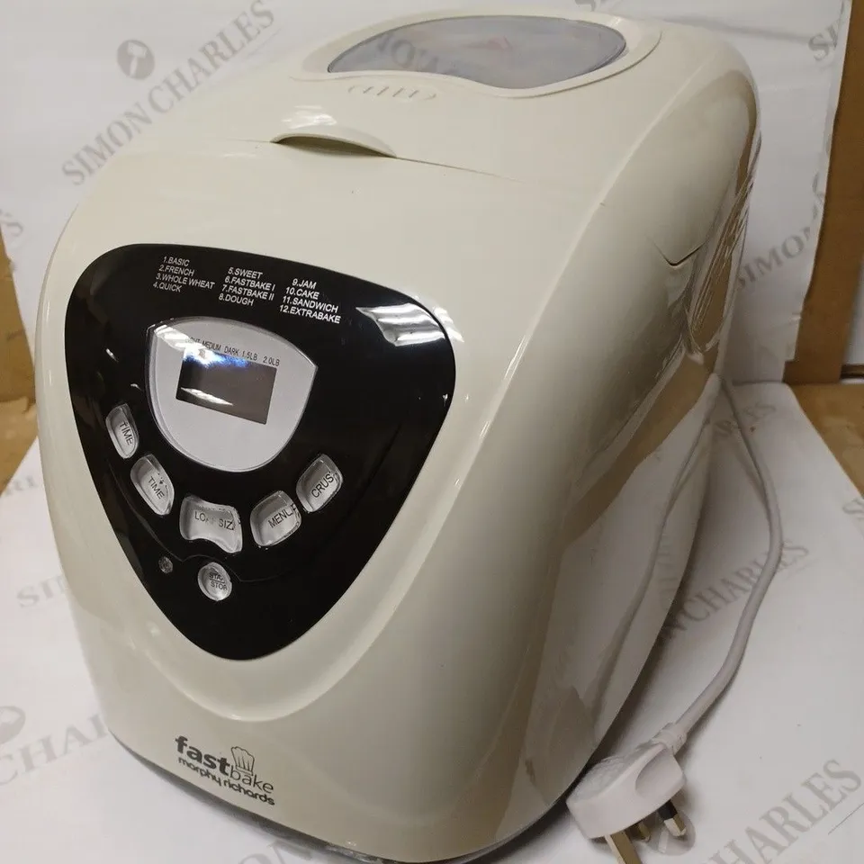 MORPHY RICHARDS MULTI-USE FASTBAKE BREADMAKER