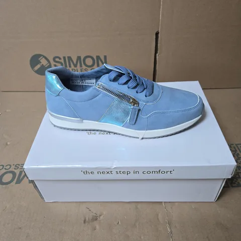 DR KELLER MARTINA BLUE TRAINERS BOXED SIZE 6