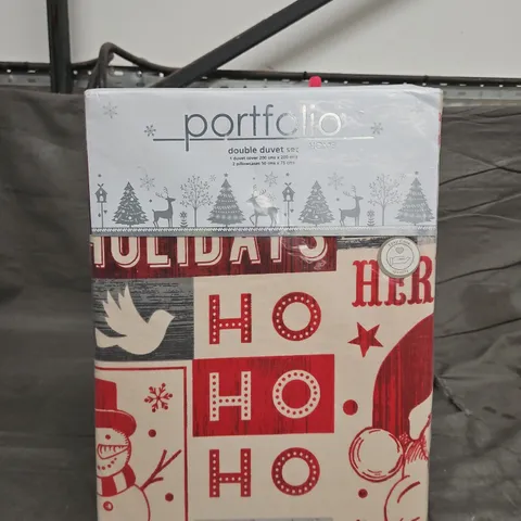 PORTFOLIO HOME DOUBLE DUVET SET
