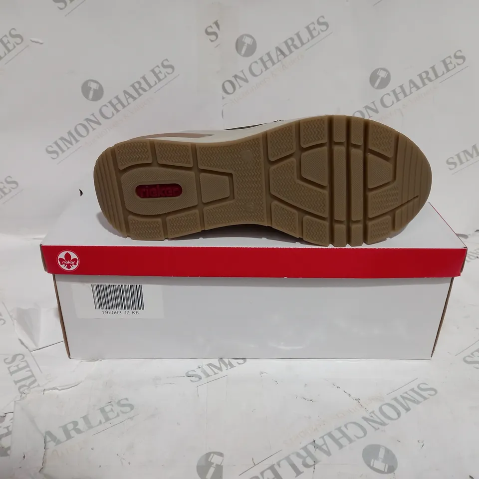 BOXED RIEKER MEMOSOFT SNEAKERS SIZE 39