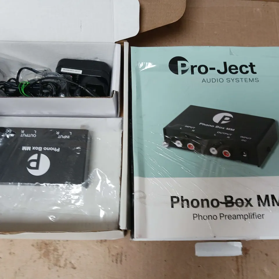 PROJECT PHONOBOX MM PREAMPLIFIER - BLACK