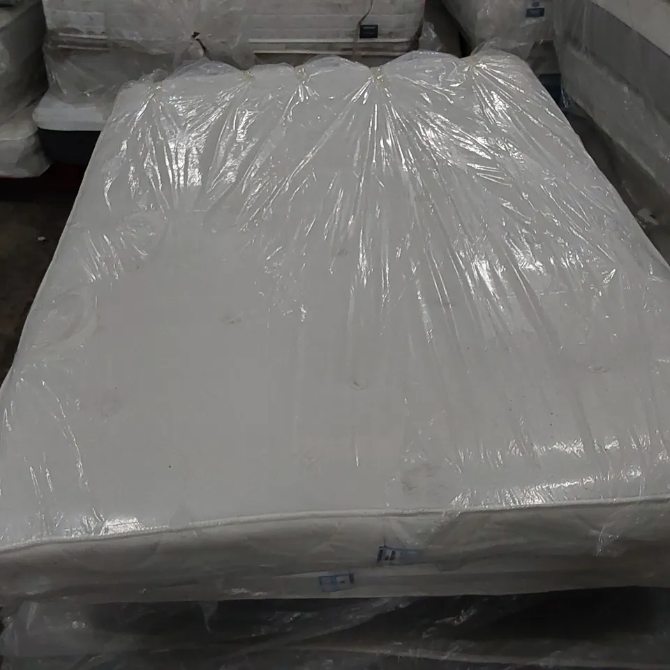 BAGGED 4'6" DOUBLE ASPIRE POCKET SPRUNG 1000 MATTRESS 