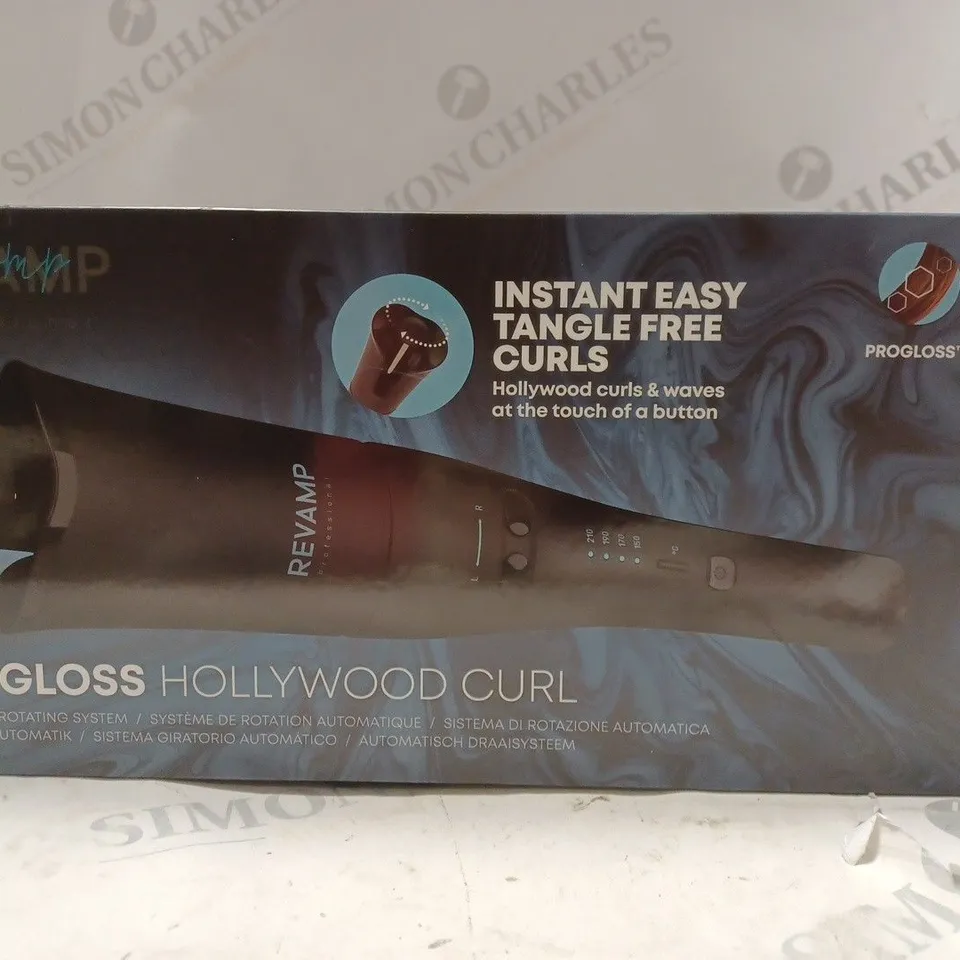 REVAMP PROGLOSS HOLLYWOOD CURL AUTOMATIC  RRP £89.99