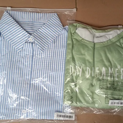 APPROXIMATELY 15 ASSORTED CLOTHING AND FASHION PRODUCTS IN VARIOUS STYLES AND SIZES - COLLECTION ONLY