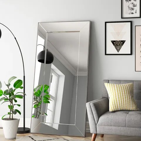 BOXED ABBY GLASS FLAT MIRROR