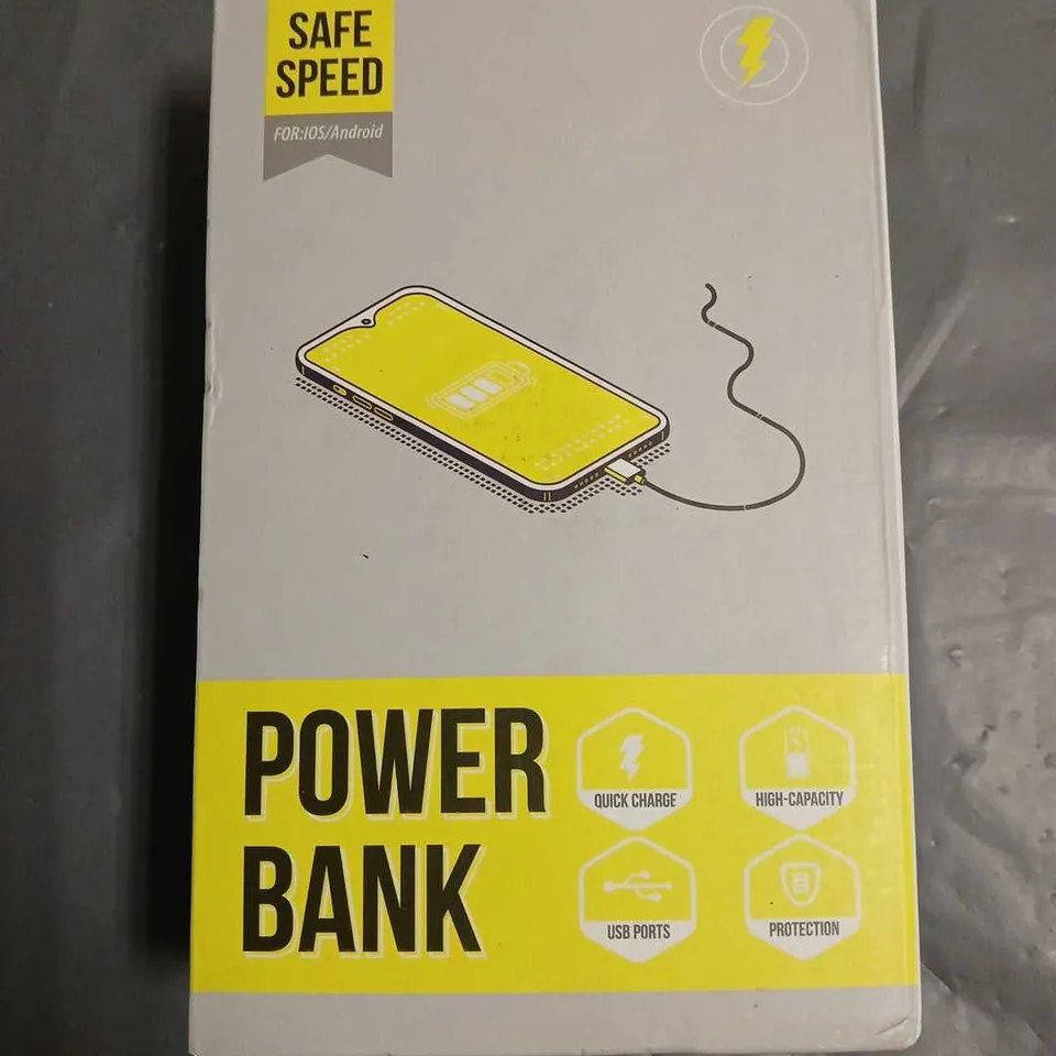 BOXED SAFE SPEED 2-PACK OF POWER BANKS - EACH 10000MAH