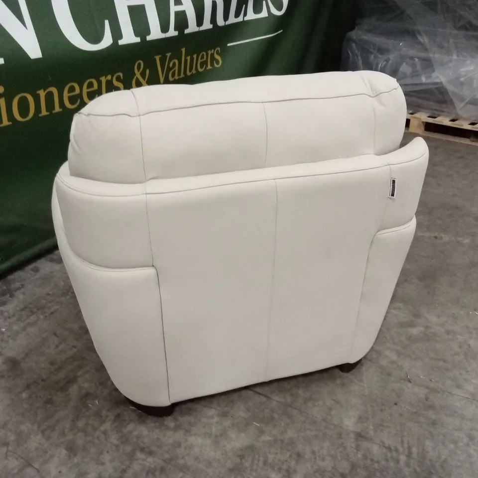 QUALITY DESIGNER ITALIAN MADE LEATHER ARMCHAIR