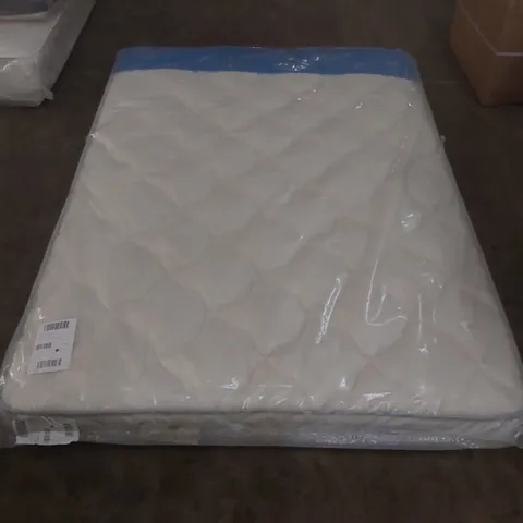 QUALITY BAGGED DOUBLE 135cm AIRSPRUNG LUXURY QUILTED MEDIUM MATTRESS