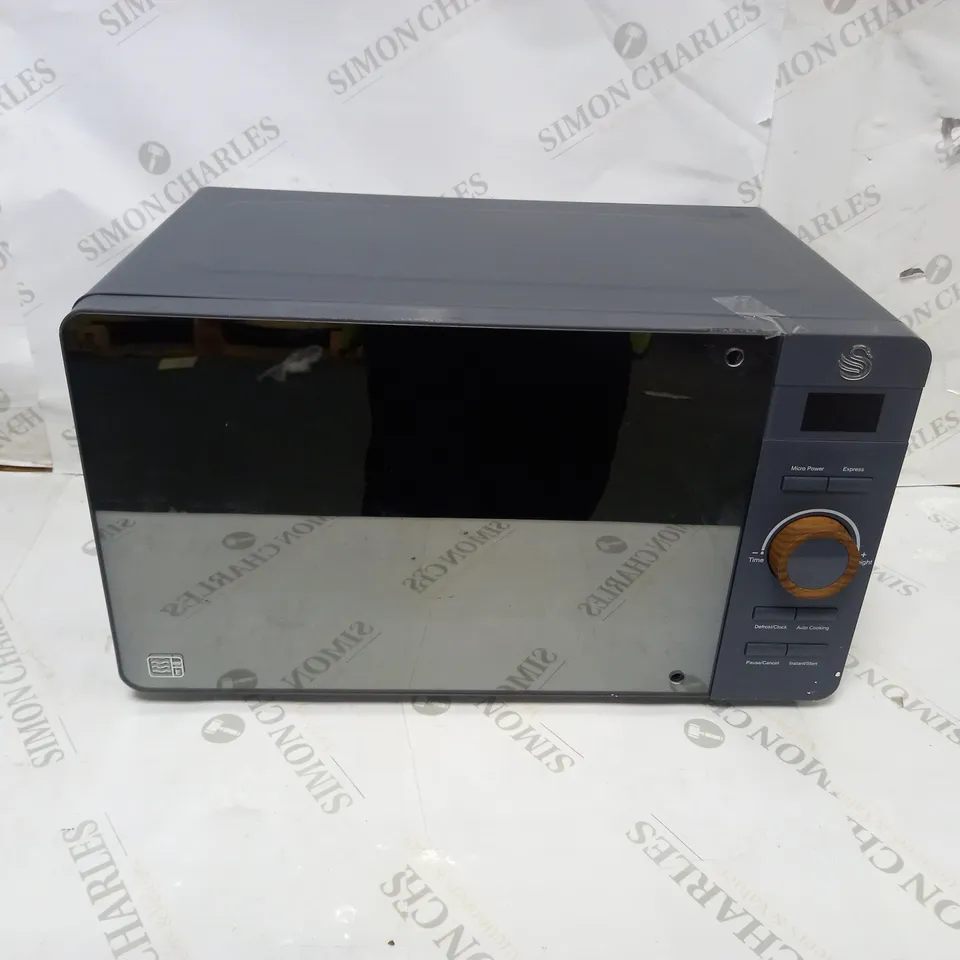 SWAN NORDIC DIGITAL MICROWAVE 800W SLATE GREY