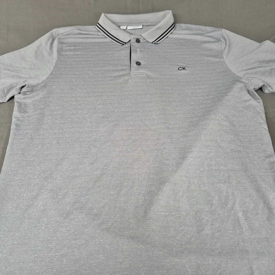 CALVIN KLEIN GOLF POLO SHIRT SIZE S