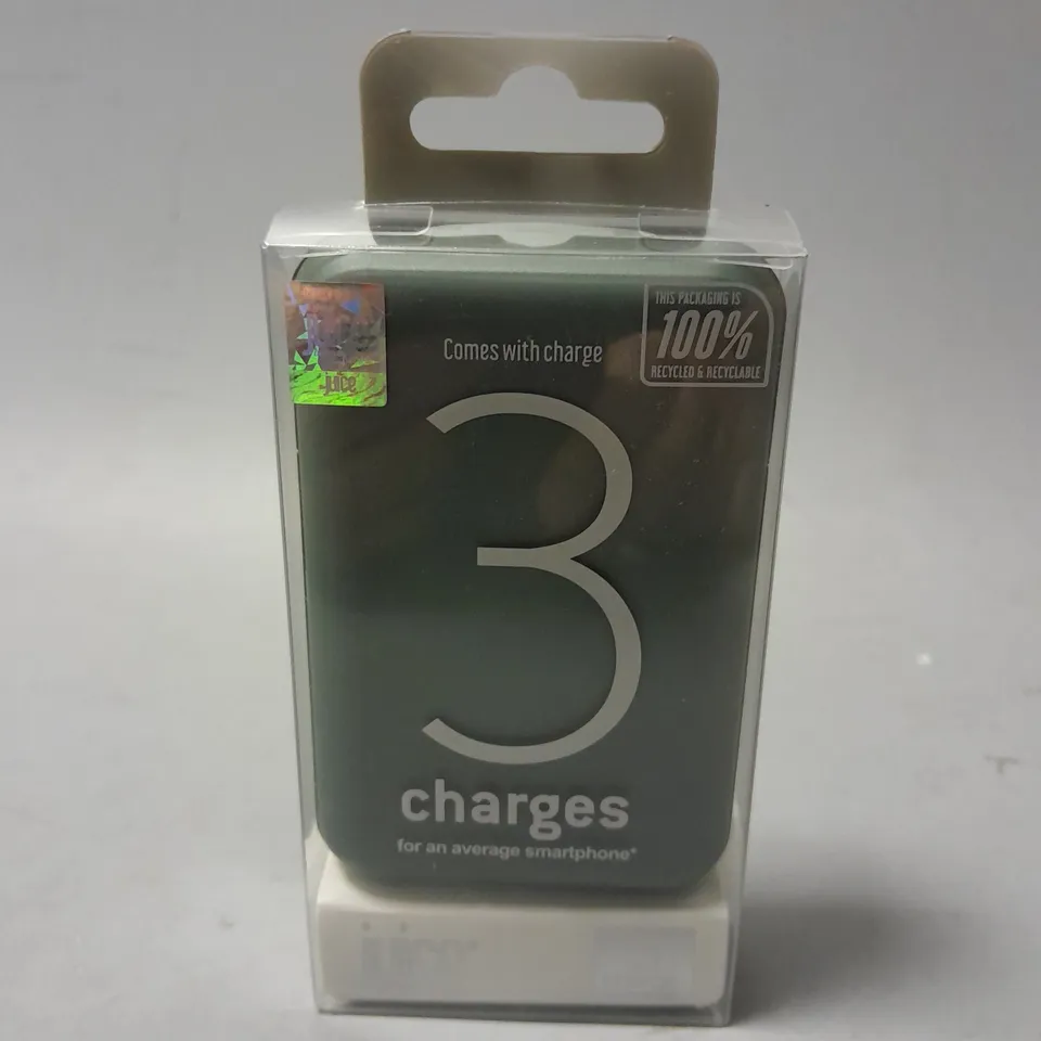 JUICE 3 CHARGE POWER BANK 15W