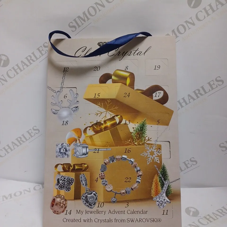 SWAROVSKI CLEAR CRYSTAL ADVENT CALENDAR 