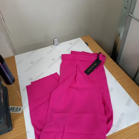 WOMENS PHASE EIGHT PINK TROUSER PANTS SIZE 22