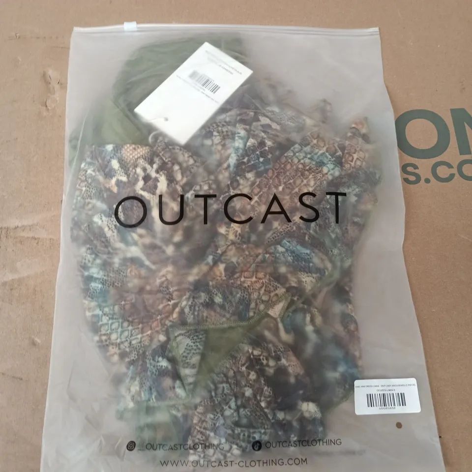 BAGGED OUTCAST HAEL MINI DRESS LANA - SMALL
