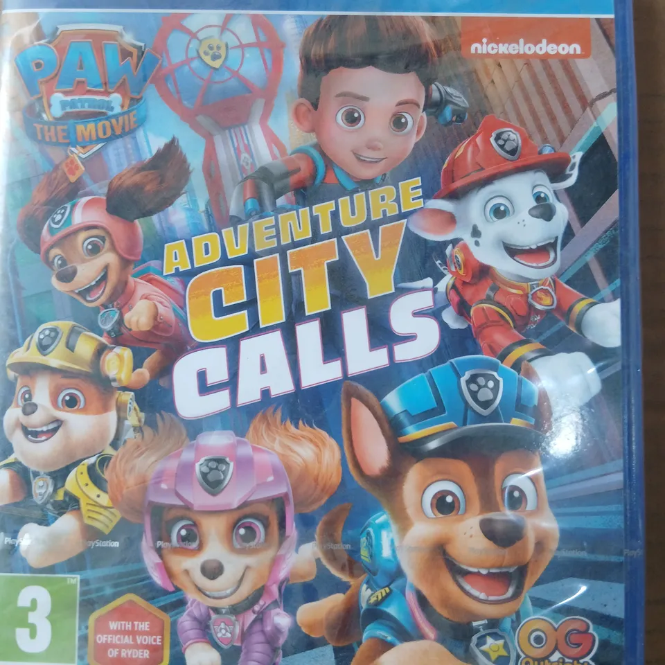 PAW PATROL: ADVENTURE CITY CALLS – PLAYSTATION 4 (PS4) 