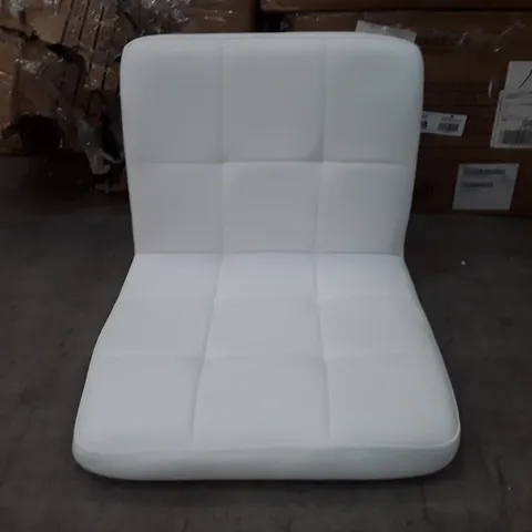BOXED WHITE BARSTOOL