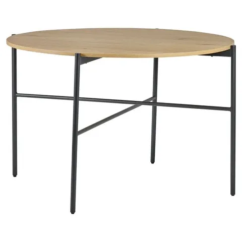BOXED CAMILLE 4 SEATER DINING TABLE - BLACK (1 BOX)