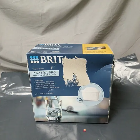 BRITA MAXTRA PRO WATER FILTER – 12 PACK – BOXED