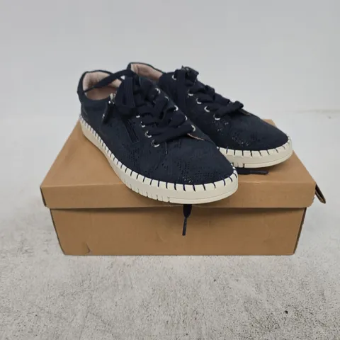 JO & JOE PORTO NAVY SHOES – UK SIZE 6