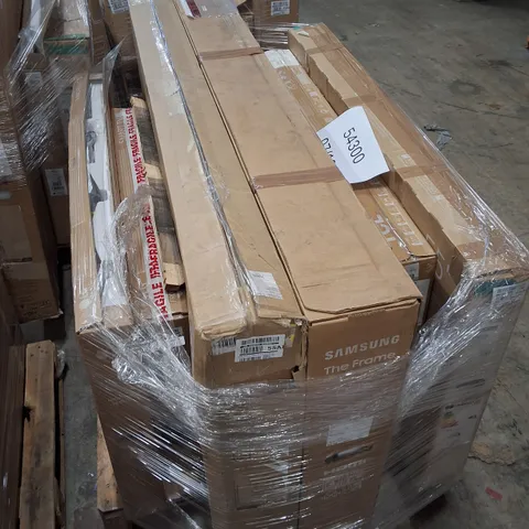 PALLET CONTAINING 7 ASSORTED DAMAGED TVS