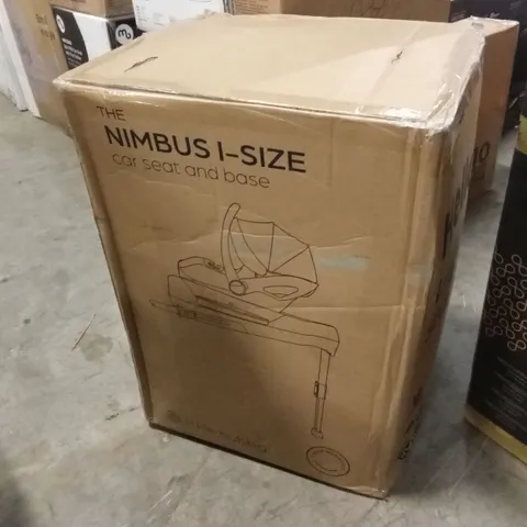BOXED ICKLE BUBBA THE NIMBUS I-SIZE CAR SEAT AND BASE
