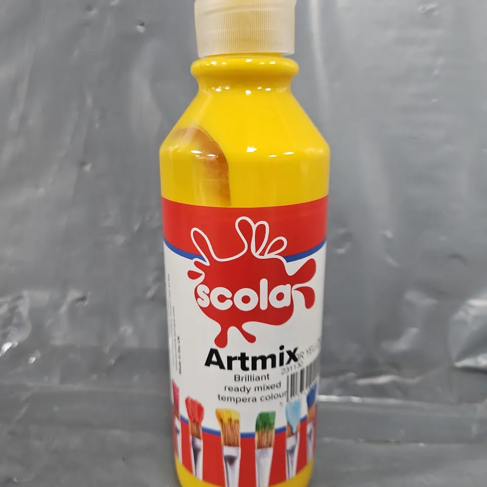 12 SCOLA ARTMIX IN YELLOW (12X300ML) - COLLECTION ONLY