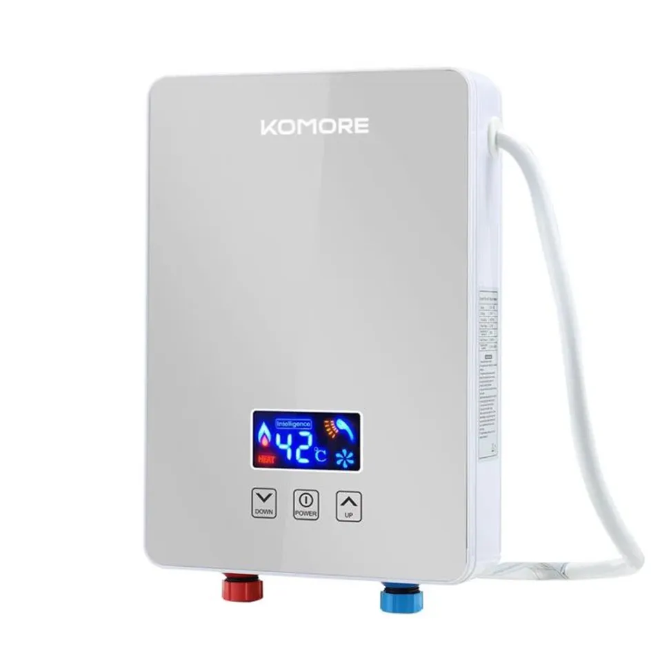 BOXED LPM ELECTRIC TANKLESS WATER HEATER (1 BOX)