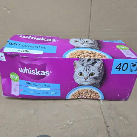 WHISKAS FISH FAVOURITES IN JELLY 