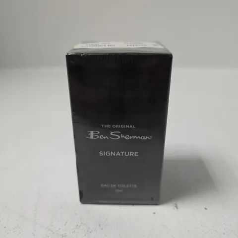 SEALED BEN SHERMAN SIGNATURE EAU DE TOILETTE 50ML