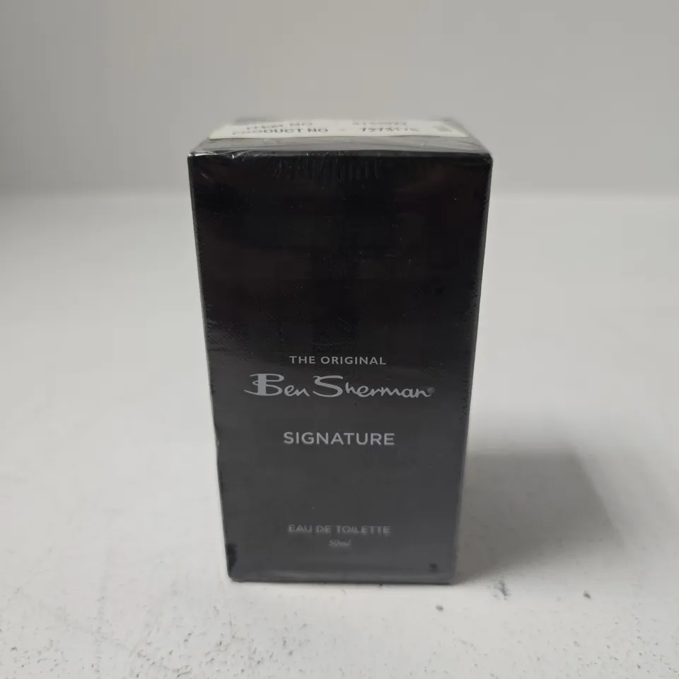 SEALED BEN SHERMAN SIGNATURE EAU DE TOILETTE 50ML